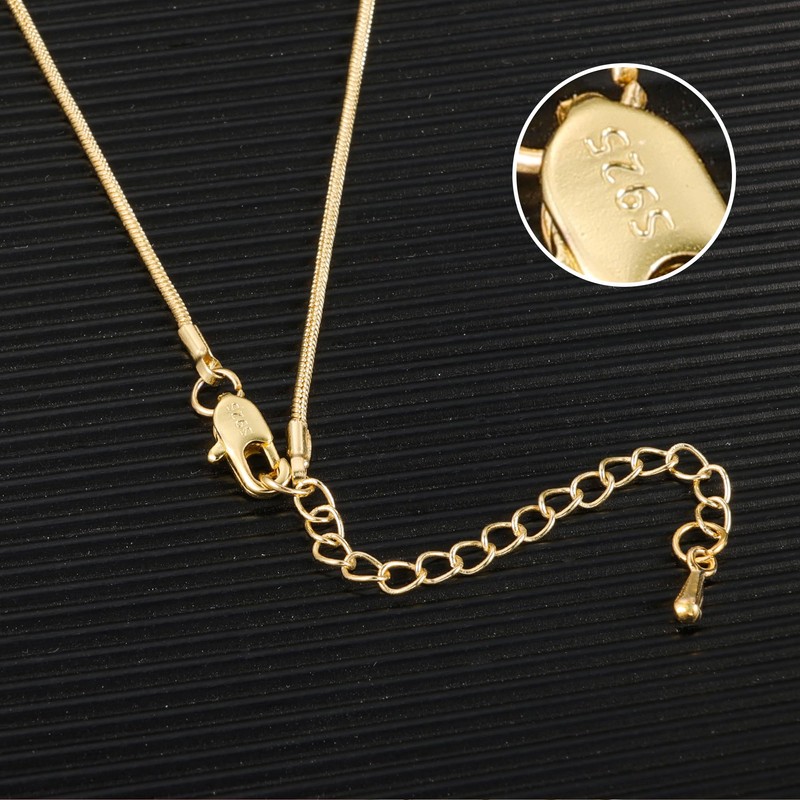 ALEXCRAFT 925 Sterling Silver Chain Clasp Gold Chains Clasps Bracelet