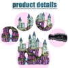 PINVNBY Aquarium Resin Castle Decoration Fish Tank Driftwood Castle Cave