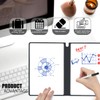 LICQIC A5 Portable Dry Erase Whiteboard Notepad, Reusable Whiteboard Notebook