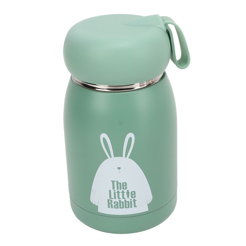 Children's Insulation Cup 12oz Double Wall Portable Rabbit Pattern Insulated