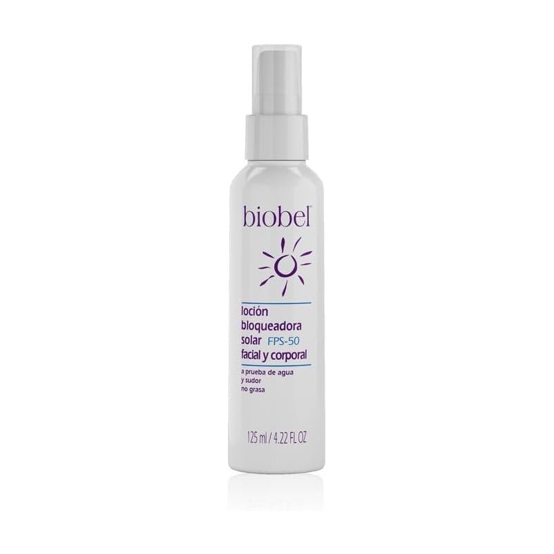 Biobel Loción Bloqueadora Solar FPS-50 125ml