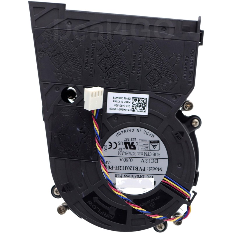 Deal4GO CPU Cooling Fan & Heatsink KGWT4 71G3K 7D86K 48J9V