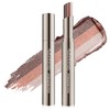 3-Color Gradient Eyeshadow Stick, Waterproof Cream-to-Powder Eye Shadow, Long-Lasting Blendable