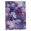 3-Ring Binder Portfolio Case, Floral Painting PU Leather Binder Padfolio,