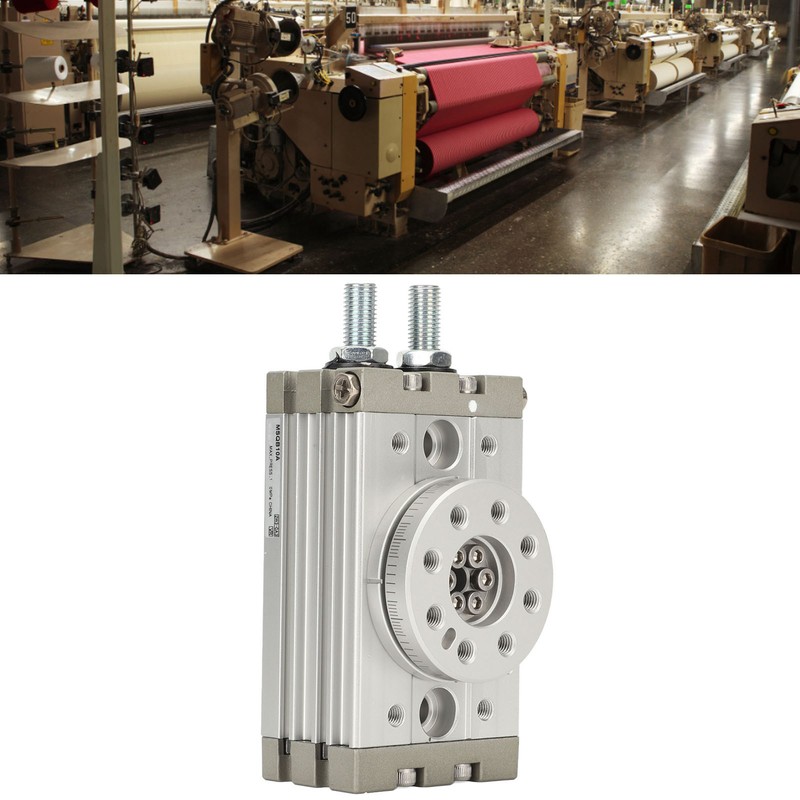 Rotary Pneumatic Air Cylinder 0 to 190 Degree Adjustable Aluminum