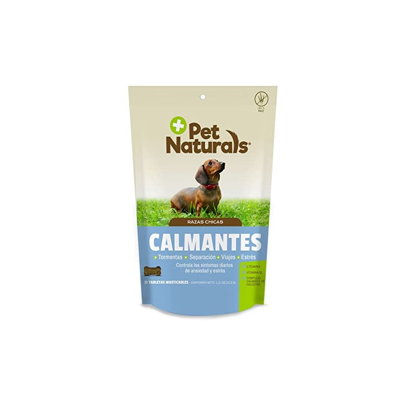 Pet Naturals, Calmantes Naturales, Razas Pequeñas, 31. 5g