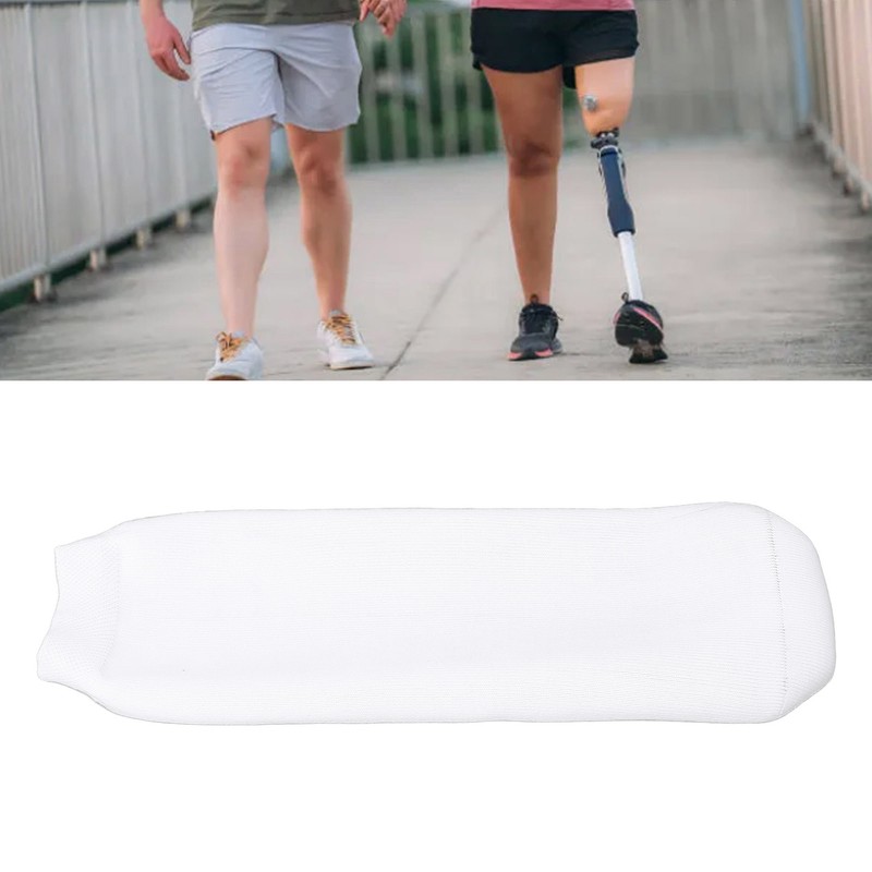 Prosthetic Stump Shrinker Below Knee High Elasticity Cotton Silicone Prosthetic