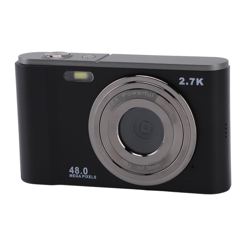 Digital Camera 48MP 2.7K HD 16x Zoom 2.8in Display Autofocus