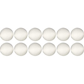 Swordfish 8157 Tuxedo Suit Buttons 12 pcs Sets Ivory Smooth Satin Size 5/8" (16mm, L24)