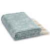 SE SOFTEXLY Organic Cotton Blanket Twin Size, Breathable Soft Blanket,