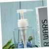iplusmile Large Capacity Transparent Square Pump Bottle Empty Liquid Dispenser