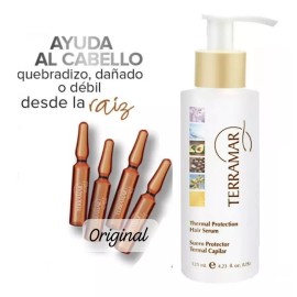 Terramar Protege El Cabello Con Lociòn Y Suero Protector Original