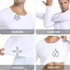 PISIQI Ropa Interior térmica para Hombre, con Forro Polar Ultra