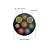 16 Gauge 8 Conductor Electrical Wire 50FT, UL 2464 16