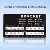 10 Packs Metal Dental Teeth Orthodontics Brackets Braces Mini Roth