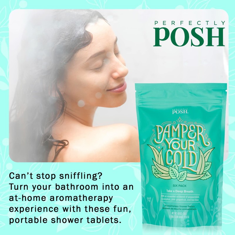 Perfectly Posh - Pamper Your Cold Shower Tablets - Essential