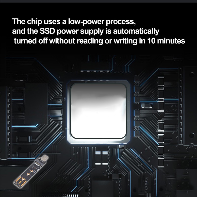 Adapter Card USB3.1 to M.2 NVME/SATA Pcie Adapter for USB