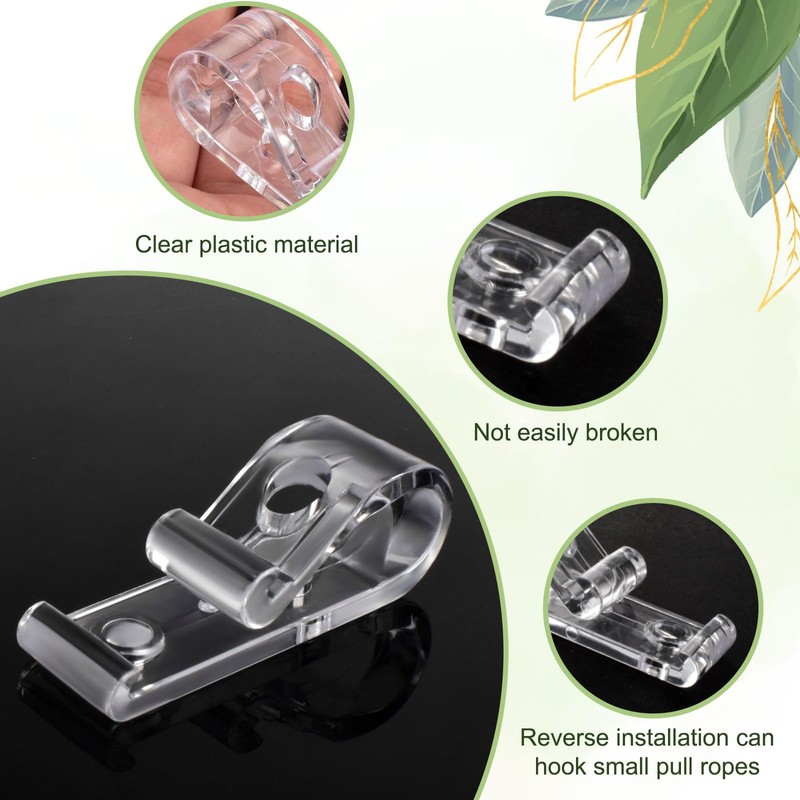 8 Pcs Cordless Blinds Cord Safety Window Blind Cord Guides