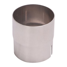 jingfei 51mm to 54mm Motorcycle Exhaust Pipe Diameter Converter Motorcycle Stainless Steel Reducer Adapters Accessories