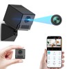 【Smartphone Linkage - Fully Functional 4K Compact Camera】 Security Camera,