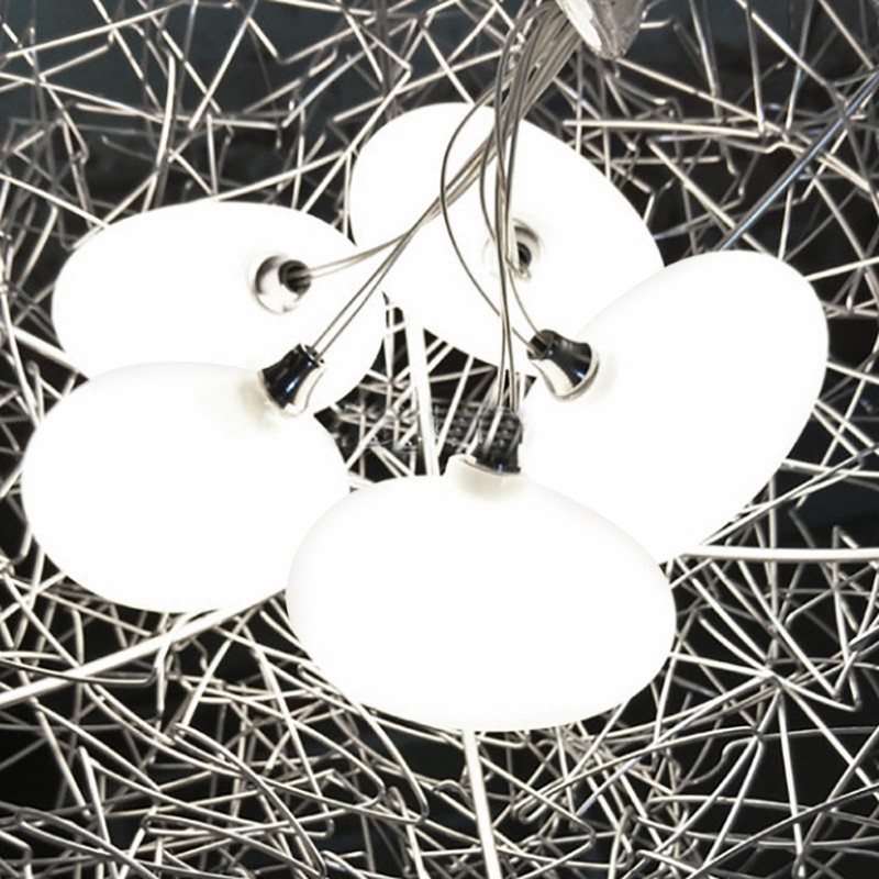 Bokknppo 5 LED Chandelier Bird’s Nest Light Fixture Creative Egg