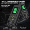 Professional Wireless Tattoo Machine Kit, ATOMUS Wireless Tattoo Pen 2pcs