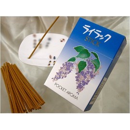 Large Incense Pocket Aroma (Pocket Tan) Stick, Lilac #PO-7