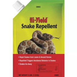 Hi-Yield (2)- Hi-Yield 4 Lb. Granular Snake Repellent, Does not harm snakes. Model: 33683
