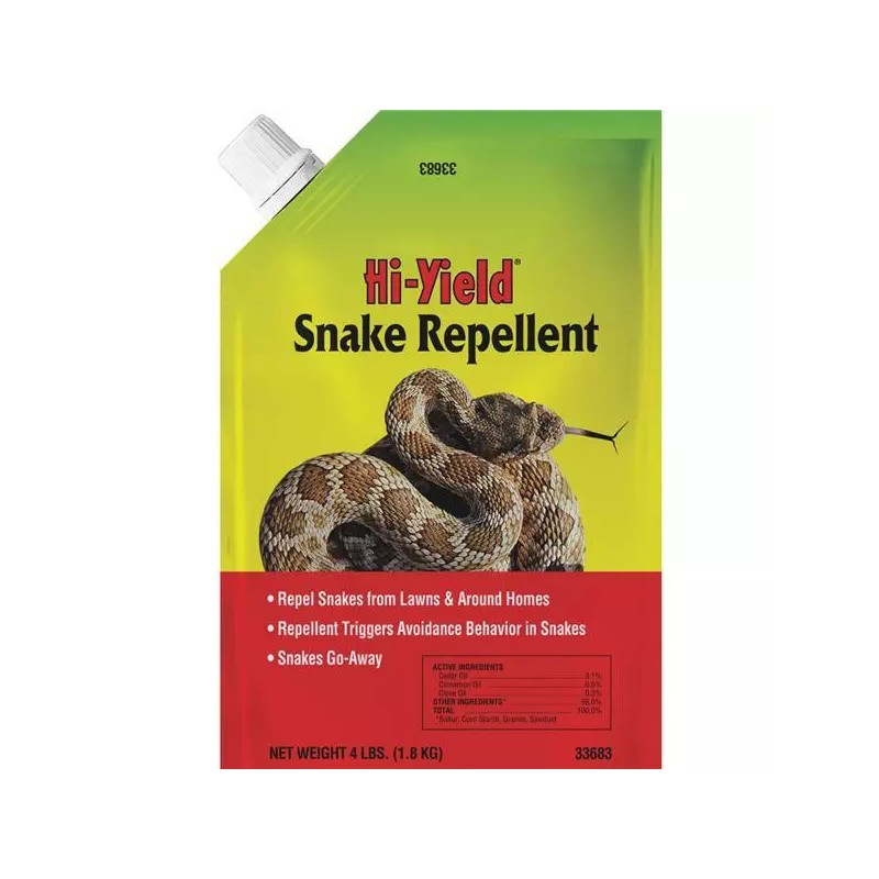 Hi-Yield (2)- Hi-Yield 4 Lb. Granular Snake Repellent, Does not