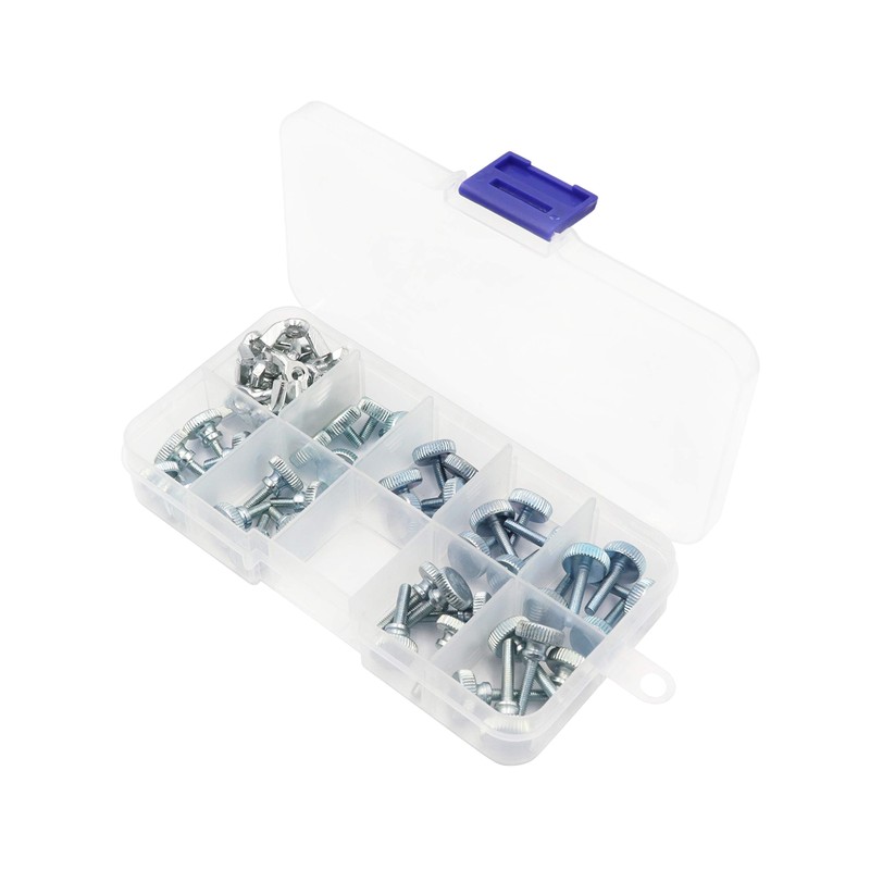 LBY - Tornillo de mano moleteado de una sola capa