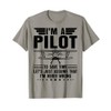 I'm A Pilot I'm Never Wrong Funny Airplane Pilot Aviation