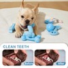 Bininl 6 Pack Dog Chew Toys for Puppy Cute Blue