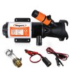 RV Macerator Pump 12V,12GPM Suction 3.2 feet Lift 10 feet