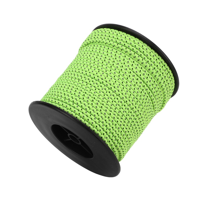 Camping Rope Fluorescent Tent Reflective Cord for Outdoor Camping Hiking