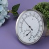 2 In-1 Stainless Steel Steam Room Sauna Room Thermometer Hygrometer