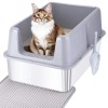 Generic Extra Large Cat Litter Box Stainless Steel Litter Box