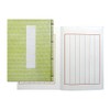 長門屋 芳名 Small Shop Book Green 7 Rows Ruled Smartphone – G, [0330073]