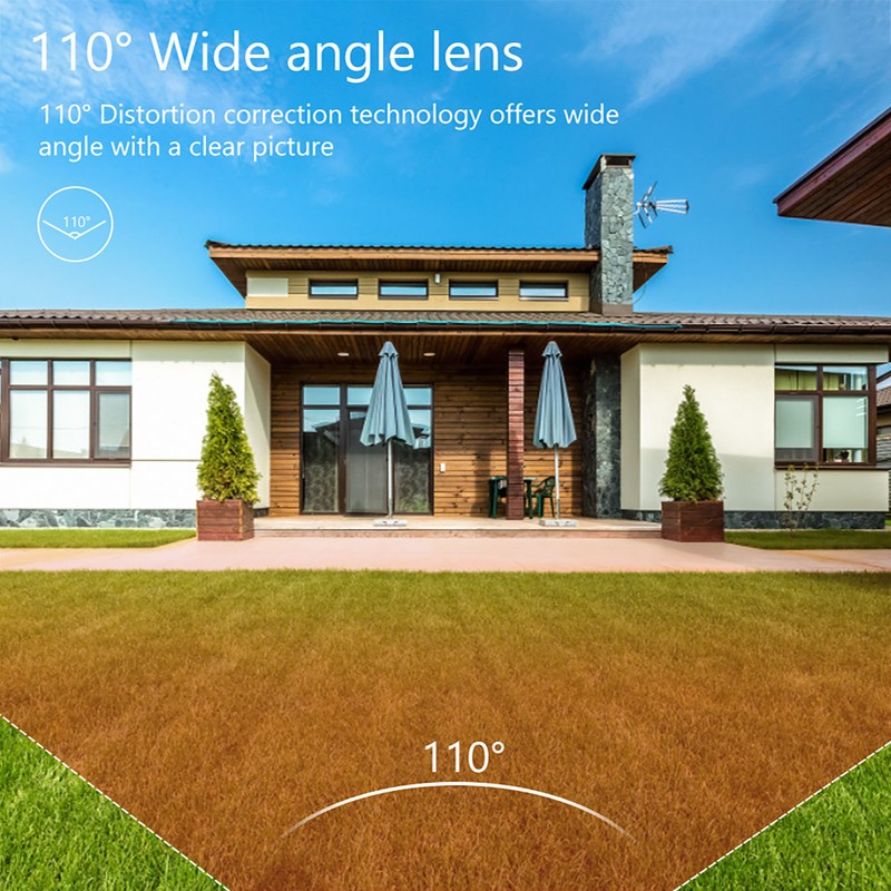 2MP 1080P Full High Definition Security Camera Outdoor/Indoor (Hybrid 4-in-1