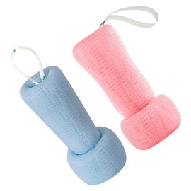 NOLITOY 2 Pcs One Each for Blue) Face Scrub Sponge Facial Cleansing Scrubber Body Scrubber Face Cleansing Scrubber Exfoliator Facial Scrubber Face Wash Scrubber Face Exfoliator Pe