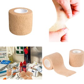 Magik 10-20Pc Self Adhesive Bandage Wrap Cohesive Elastic Vet Tape 2" x 5 Yards (10 Pack)