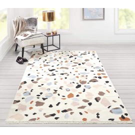 Novogratz by Momeni Jem Terri Area Rug, 3'6" X 5'6", Ivory