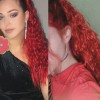TASSYME ACCESORIOS Coleta Pony Red Premium Sintética Mujer Moderna Bonita