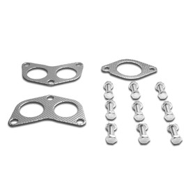 ‎DNA MOTORING GKTSET-FRS Aluminum Exhaust Manifold Header Gasket Set Compatible with Scion FR-S 13-16,Compatible with Subaru BRZ 13-21