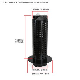 59053600 Center Core Compatible with Pentair EasyClean, Filters Center Replacement for Clean and Clear 75 Square Feet Pool
