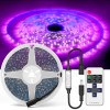 CHUSYYRAY RV Camper Awning Boat Light Set w/IR Remote Purple