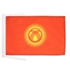 Kyrgyzstan Flag 18'' x 12'' cords - Kyrgystani SMALL flags