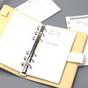 NatSumeBasics A6 Refills Paper 3.5" x 6.5" Undated Weekly Binder