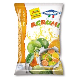 Mangini Citrus Mix Italian Candy (Agrumi) 150g bag (5 pcs)
