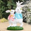 Hodao Easter Bunny Family Decor - Easter Decorations - Home