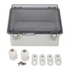 Waterproof Electrical Junction Box Hinged Shell Distribution Protection Enclosure for